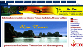 What Kimnguyen.de website looked like in 2017 (6 years ago)