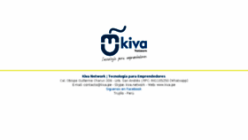 What Kiva.pe website looked like in 2017 (6 years ago)