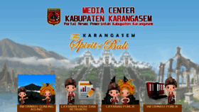 What Karangasemkab.go.id website looked like in 2017 (6 years ago)