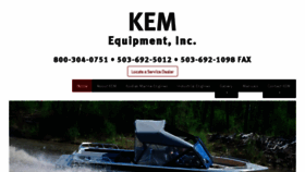 What Kemequipment.com website looked like in 2017 (6 years ago)