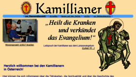 What Kamillianer.at website looked like in 2017 (6 years ago)
