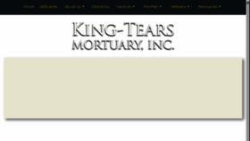 What King-tearsmortuary.com website looked like in 2017 (6 years ago)