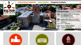 What Kulturzentrum-grossenhain.de website looked like in 2017 (6 years ago)