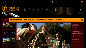 What Kino-galanta.sk website looked like in 2017 (6 years ago)
