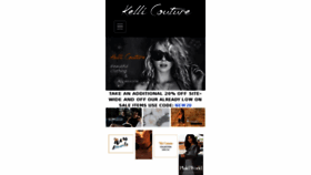 What Kellicouture.com website looked like in 2017 (6 years ago)
