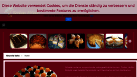 What Kuchen-aktuell.de website looked like in 2017 (6 years ago)