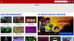 What King.jeux.fr website looked like in 2017 (6 years ago)