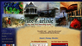 What Katecarlisle.com website looked like in 2017 (6 years ago)