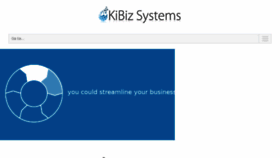 What Kibizsystems.com website looked like in 2017 (6 years ago)