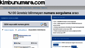 What Kimbunumara.com website looked like in 2017 (6 years ago)