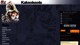 What Kaksoissola.net website looked like in 2017 (6 years ago)