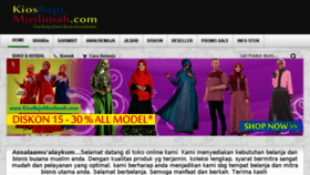 What Kiosbajumuslimah.com website looked like in 2017 (6 years ago)