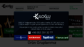 What Kuloglutekstil.com.tr website looked like in 2017 (6 years ago)