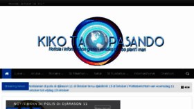 What Kikotapasando.com website looked like in 2017 (6 years ago)