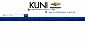 What Kunichevycadillac.com website looked like in 2017 (6 years ago)