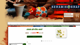 What Keramik-kraft.com website looked like in 2017 (6 years ago)