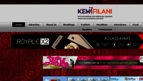 What Kemifilani.com website looked like in 2017 (6 years ago)