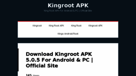 What King-rootapk.org website looked like in 2017 (6 years ago)