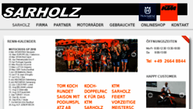 What Ktm-sarholz.de website looked like in 2017 (6 years ago)