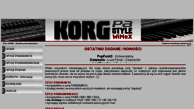 What Korgpa.eu website looked like in 2017 (6 years ago)