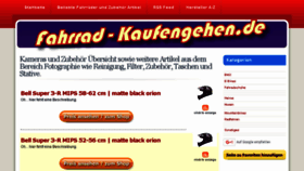 What Kaufengehen.de website looked like in 2017 (6 years ago)