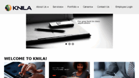 What Knila.com website looked like in 2017 (6 years ago)