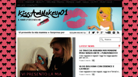 What Kissandmakeup01.com website looked like in 2017 (6 years ago)