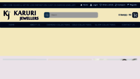 What Karurijewellers.com website looked like in 2017 (6 years ago)