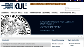 What Kul.lublin.pl website looked like in 2017 (6 years ago)
