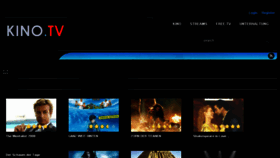 What Kino.tv website looked like in 2017 (6 years ago)