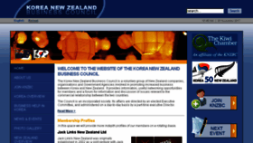 What Koreanzbc.co.nz website looked like in 2017 (6 years ago)