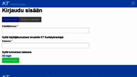 What Kt.fi website looked like in 2017 (6 years ago)