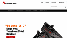 What Kanyewestshoe.ru website looked like in 2017 (6 years ago)