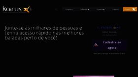 What Kairus.com.br website looked like in 2017 (6 years ago)
