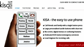 What Kisaphone.com.au website looked like in 2017 (6 years ago)