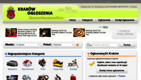 What Krakow.oglaszamy24.pl website looked like in 2017 (6 years ago)