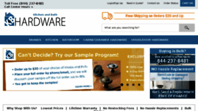 What Kbhardware.com website looked like in 2017 (6 years ago)
