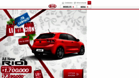What Kia.cl website looked like in 2017 (6 years ago)