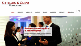 What Kittelsoncarpo.com website looked like in 2017 (7 years ago)