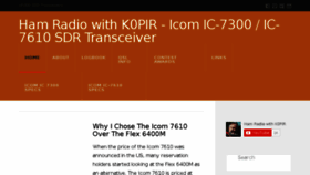 What K0pir.us website looked like in 2017 (6 years ago)