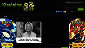 What Kissanime.io website looked like in 2017 (6 years ago)