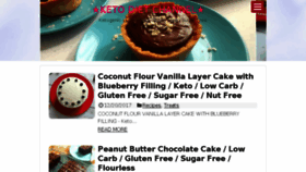 What Ketodietchannel.com website looked like in 2017 (6 years ago)