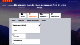 What Kayak.nl website looked like in 2017 (6 years ago)