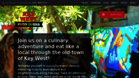 What Keywestfoodtours.com website looked like in 2017 (6 years ago)