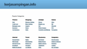What Kerjasampingan.info website looked like in 2017 (6 years ago)