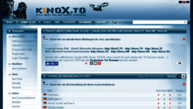 What Kinox.io website looked like in 2017 (6 years ago)