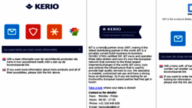 What Kerio.nl website looked like in 2017 (6 years ago)