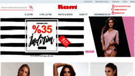 What Kom.com.tr website looked like in 2017 (6 years ago)