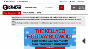 What Kellycodetectors.com website looked like in 2017 (6 years ago)