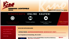 What Kino-meppen.de website looked like in 2018 (6 years ago)